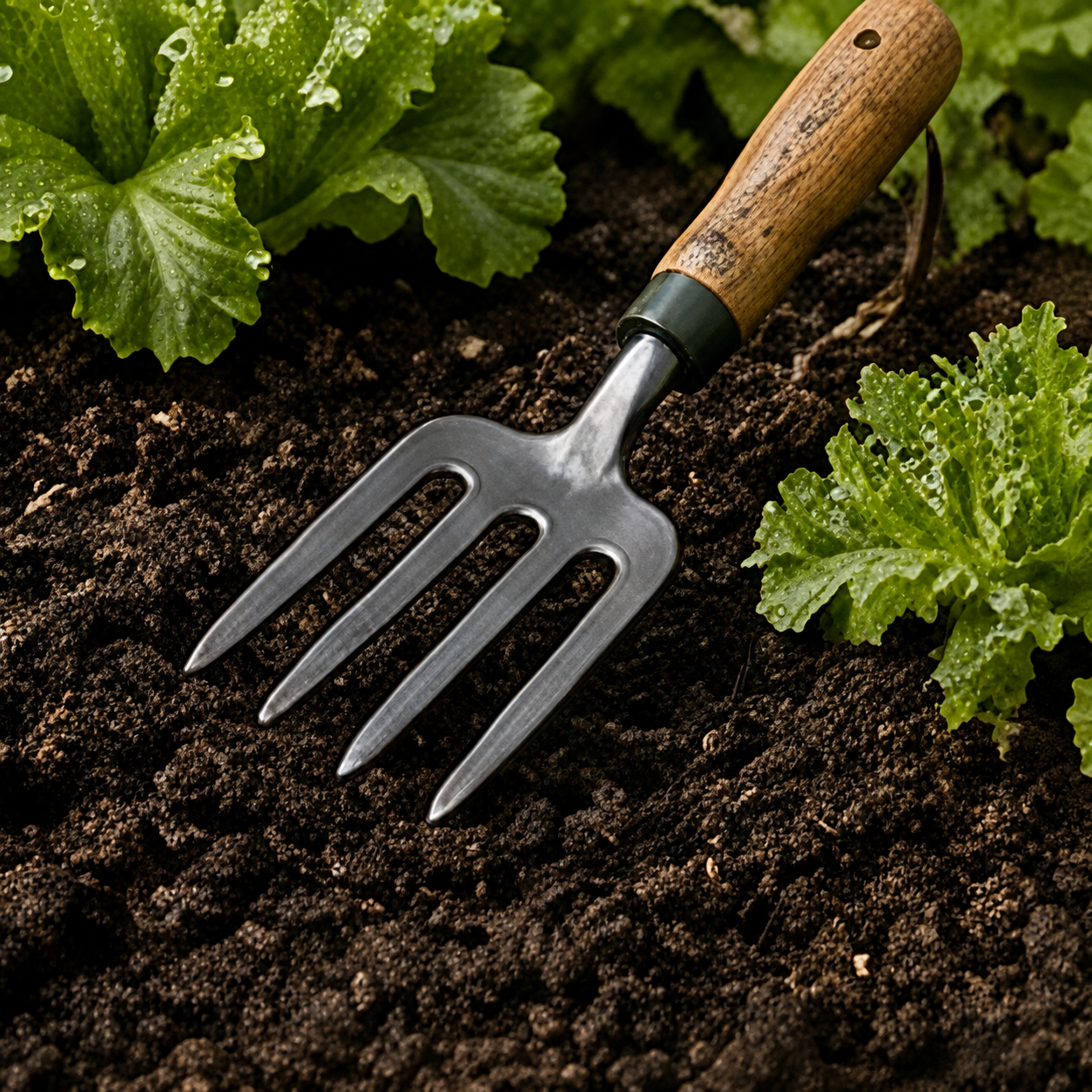 aruvella Ergonomic Garden Fork main image