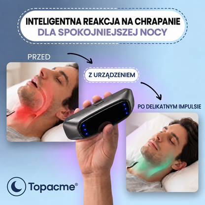 Inteligentna reakcja na wzorzec chrapania