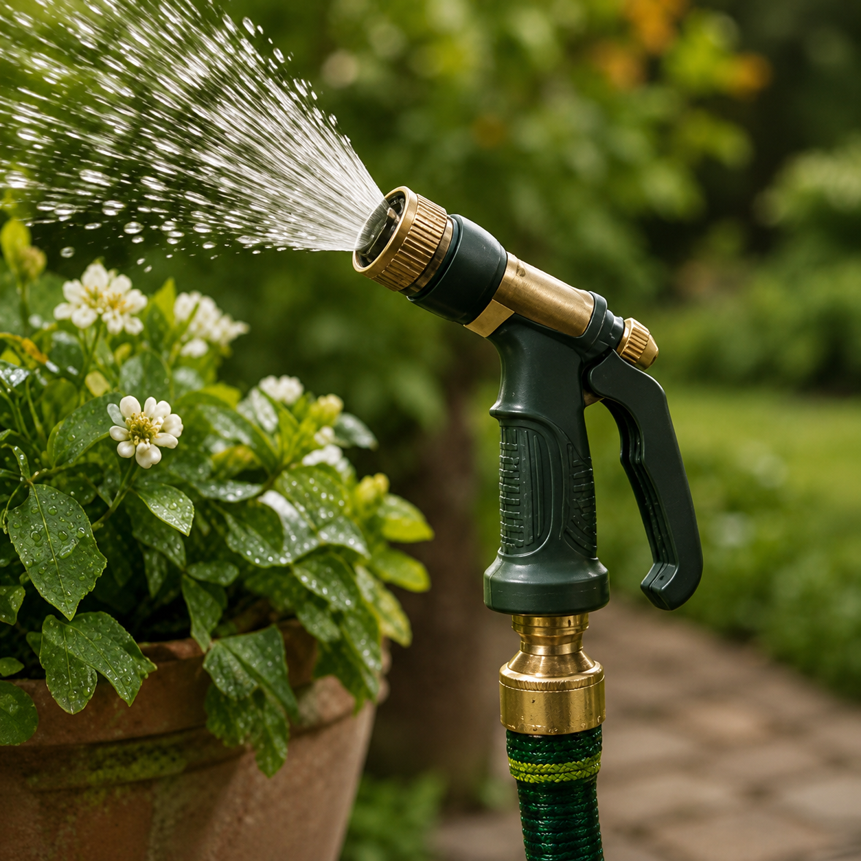 aruvella Garden Watering Accessory Set lifestyle image