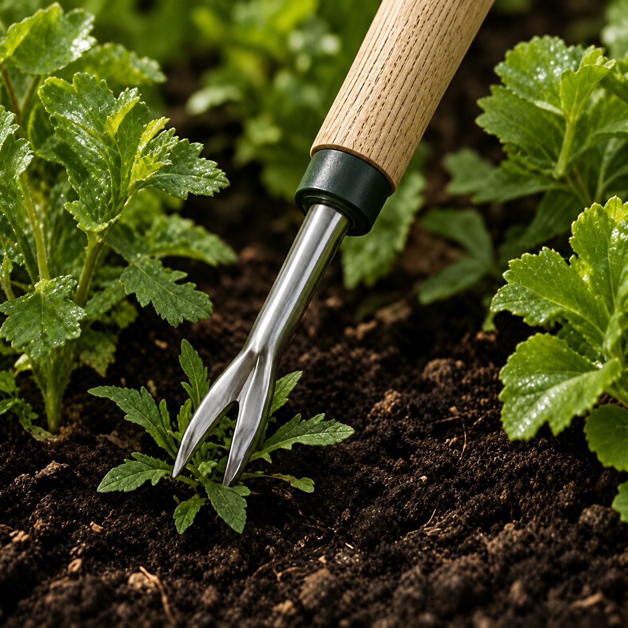 aruvella Heavy-Duty Hand Weeder lifestyle image