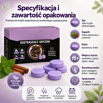 Specyfikacja i zawartość opakowania krążków odstraszających