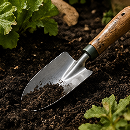 aruvella Stainless Steel Hand Trowel lifestyle image