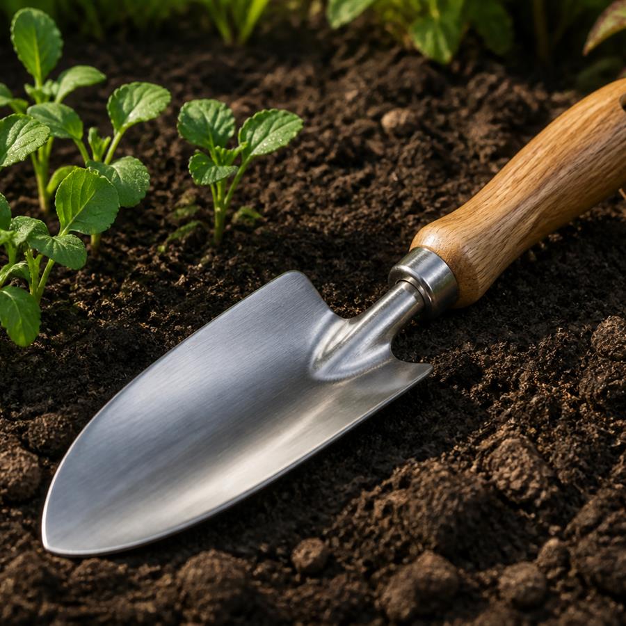 Hand trowel detail