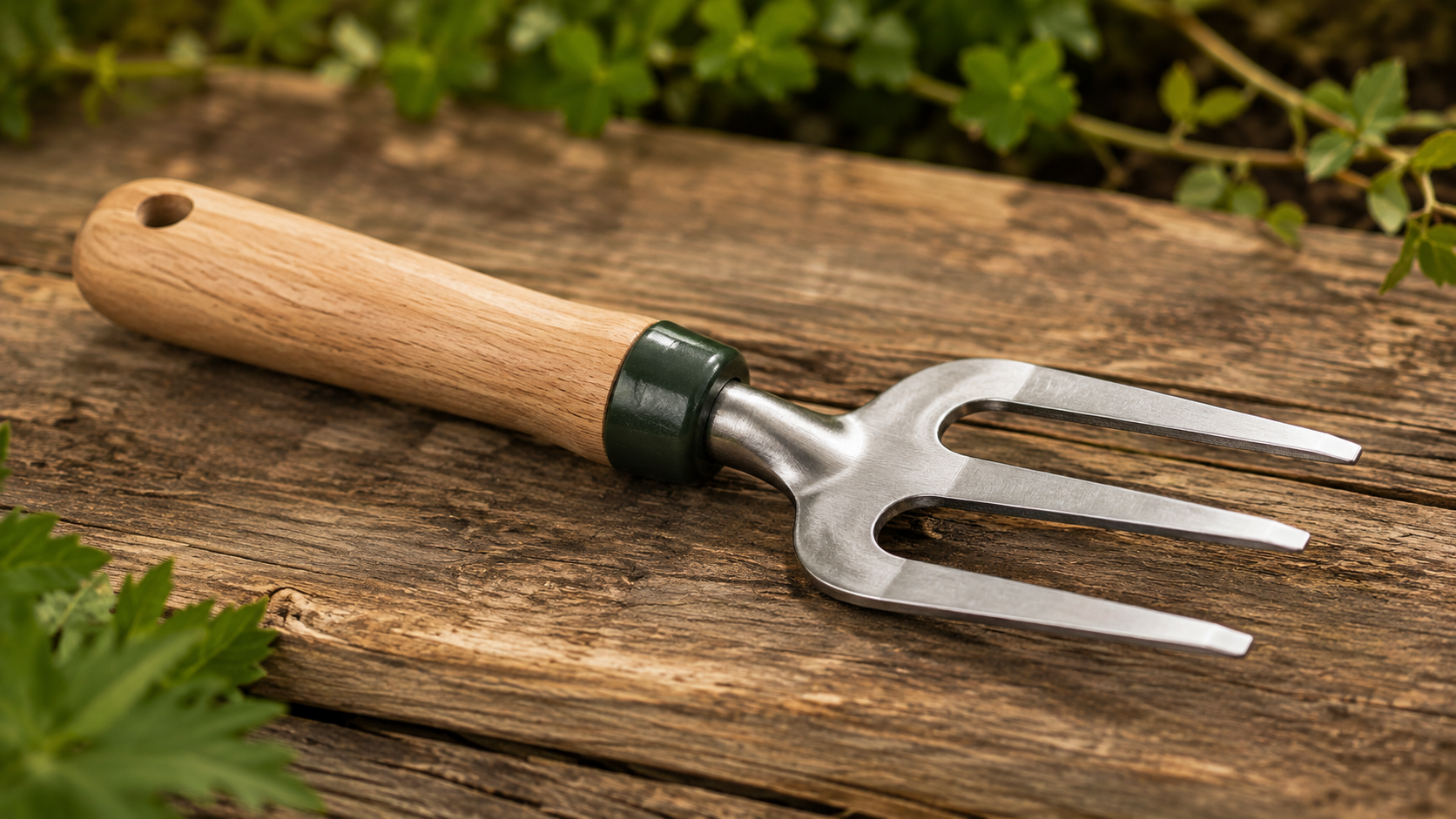 Garden tool grip detail